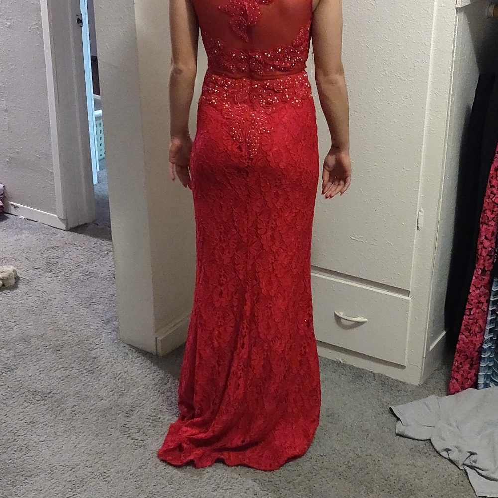 Red Prom Dress - Picture 4 of 5
